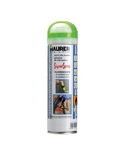 Spray Pintura Trazador Verde Fluorescente 500 ml.