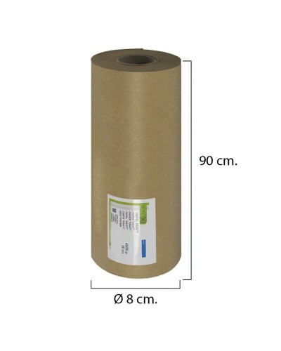 Papel Kraft 45 / 50 Gramos Rollo 90 cm. x 45 Metros