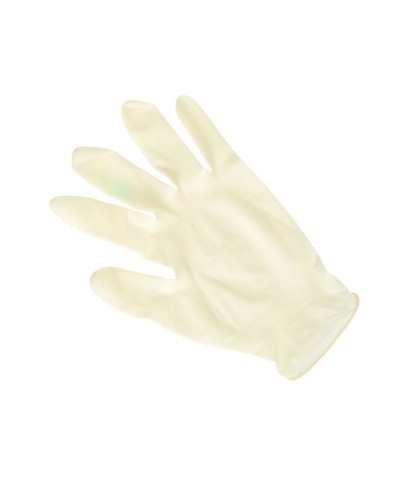 Guantes Desechables Látex Sintetico Talla 7 Caja 100 Unidades