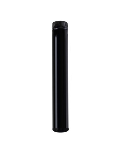 Wolfpack Tubo de Estufa Acero Vitrificado Negro Ø 175 mm. Ideal Estufas de Leña, Chimenea, Alta resistencia, Color Negro