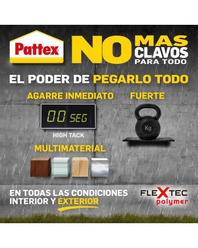 Nural Pattex No Mas Clavos Para Todo (Tubo 142gr)