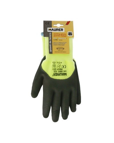 Guantes De Invierno Realizado En Poliester Acolchado Con Recubrimiento De FOAM Talla 8" (Par)