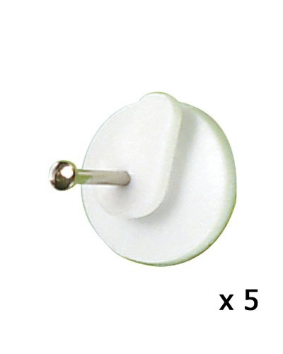 Cuelga Cuadros Redondo Grande (Blister 5 unidades) Clavar