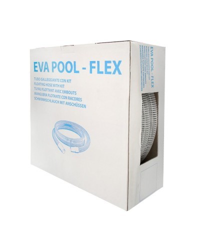 Manguera Piscinas Eva Pool Rollo 9 Metros Con Conectores