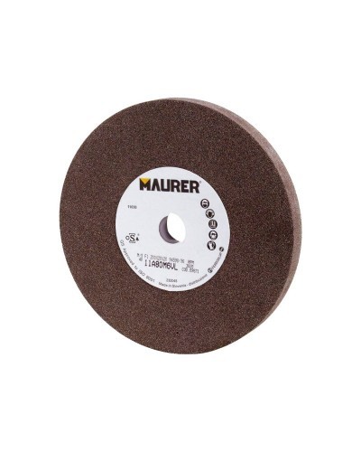 Muela Maurer Corindon 125x20x16 mm. Grano 80