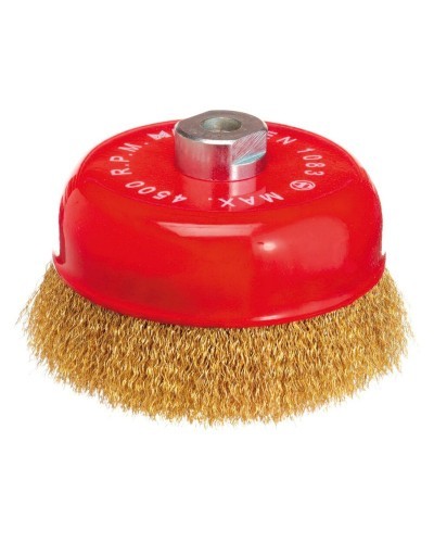 Cepillo Acero M14 Latonadotaza 120x0,30 mm.
