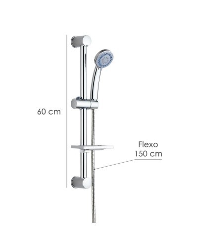 Maneral barra flexo Maurer 3 Posiciones Cromo