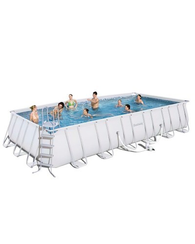 Piscina Rectangular Con Depuradora 732x366x132 cm.