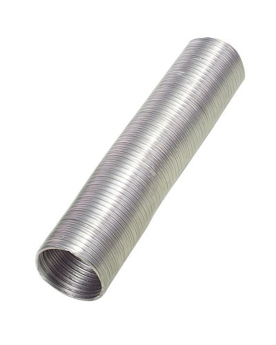 Tubo Aluminio Compacto Gris Ø 110 mm. / 5 metros