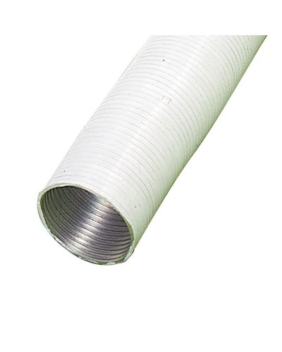 Tubo Aluminio Compacto Blanco Ø 110 mm. / 5 metros