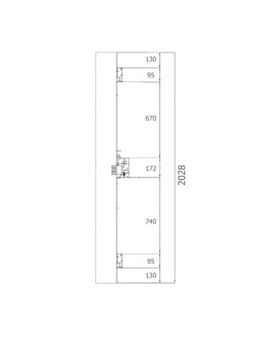 Cerradura Yale Seguridad 8922-fa/ylhs-6/80 Cerradero Corto.