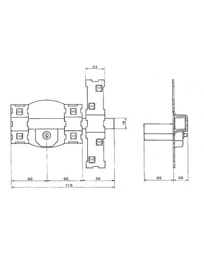 Cerrojo Fac 301-r/120-p   Bombillo 70