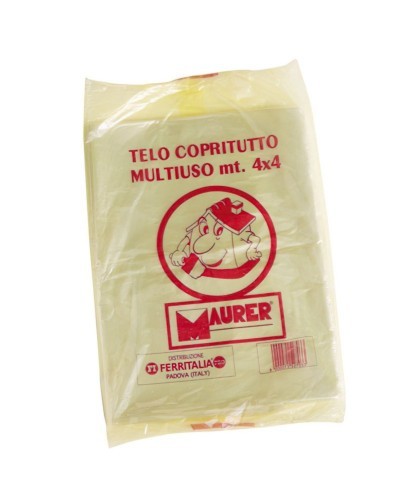 Plastico Cubretodo Maurer 4x4 metros