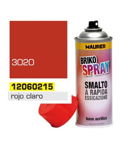 Spray Pintura Rojo Claro Trafico 400 ml.