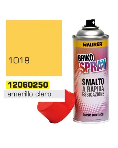 Spray Pintura Amarillo Claro Zinc 400 ml.