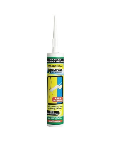 Masilla Acrilica Blanca 280 cm³.