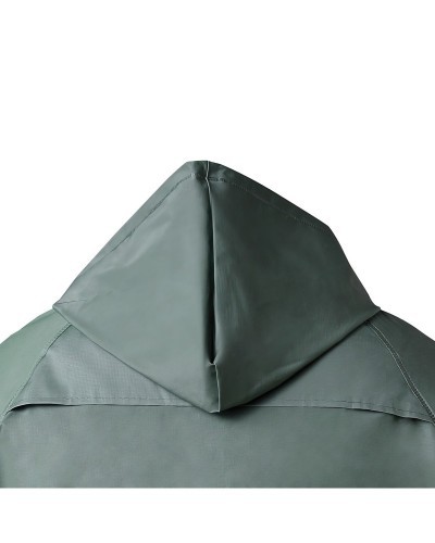 Traje de Agua Impermeable Verde Pvc     Talla 7-L