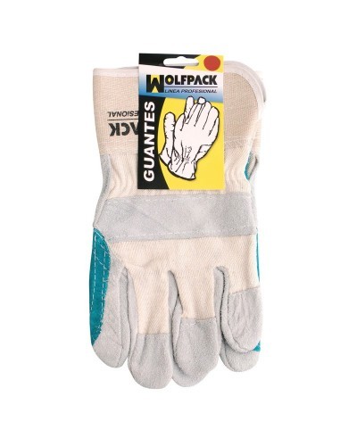 Guantes Americano Serraje Palma Reforzada (Par)