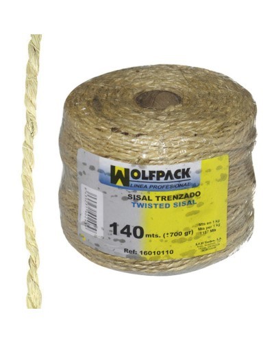 Cuerda Sisal Nº3 4-2 Cabos (Bobina 700 gr./140 m.)