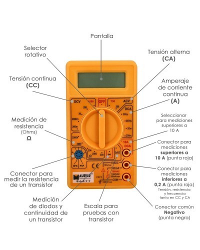 Polimetro Digital Maurer Profesional