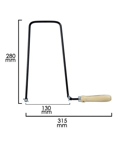 Arco Marqueteria Wolfpack 130x280 mm.