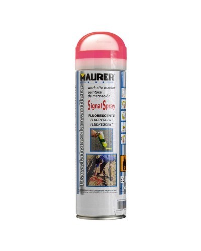 Spray Pintura Trazador Rojo Fluorescente 500 ml.