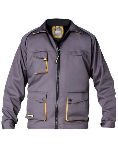 Chaqueta de Trabajo Gris/Amarillo Talla 48/50 M