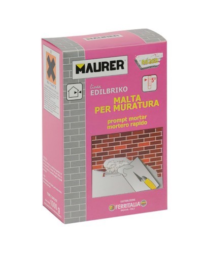 Edil Mortero Rapido Maurer (Caja 1 kg.)