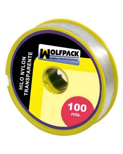 Hilo Nylon Transparente 0.5 mm. Rollo 100 m.