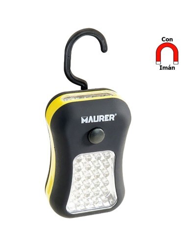 Linterna Maurer Led (24+4) Colgador e Iman