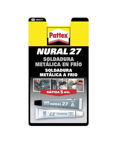 Nural- 27 Aluminio Gris (Juego 2 Tubos 22 cm³.)