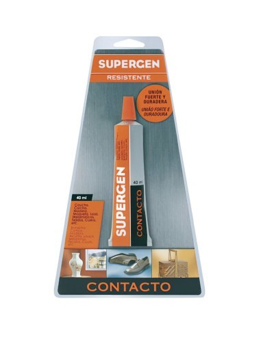 Pegamento Supergen Clasico  40 ml.