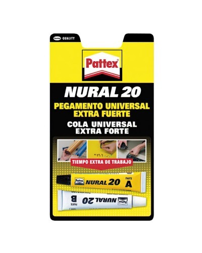 Nural- 20 Blanco Transparente (Juego 2 Tubos 22 cm³.)