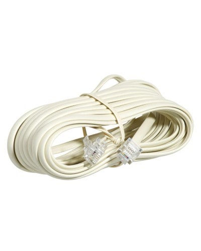 Cable Telefono 3 m. - 2 Clavijas - 6/4