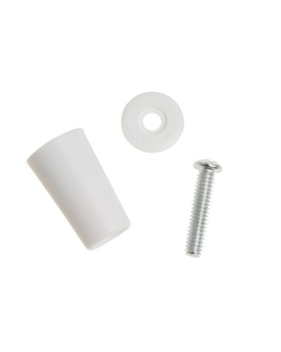 Tope Persiana Con Tornillo 40 mm. Blanco