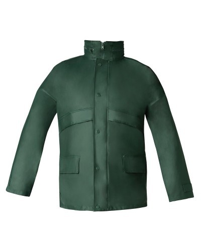 Traje de Agua Impermeable Verde Poliuretano Talla 7-L